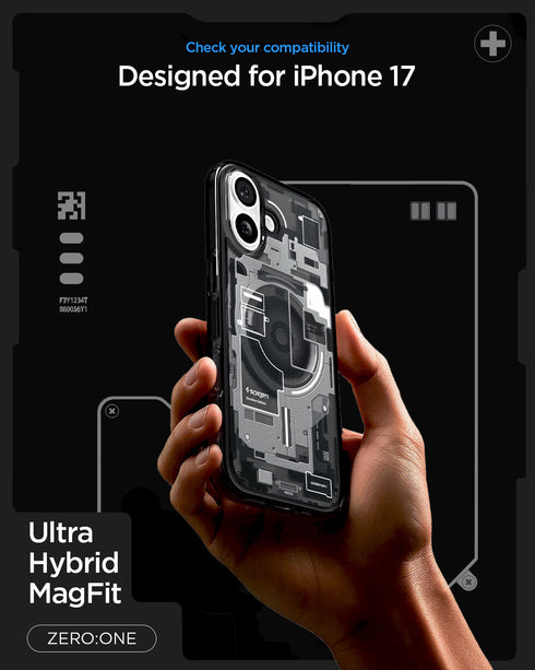 Spigen iPhone 17 Case – Ultra Hybrid Zero One (MagFit)